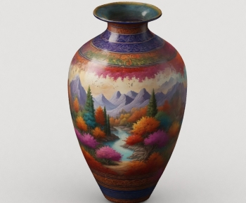 Chinese Style Clay Pot-ID:590615036