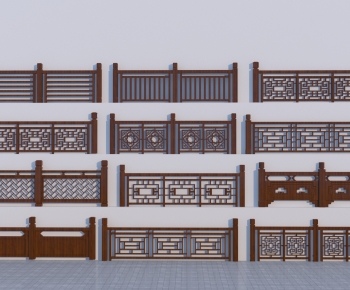 New Chinese Style Guardrail-ID:539402014