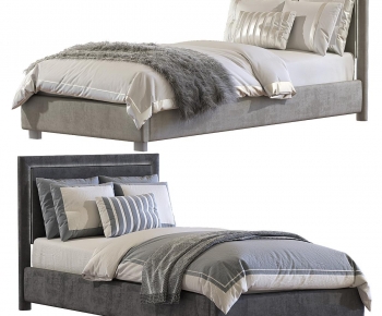 Modern Single Bed-ID:430835012