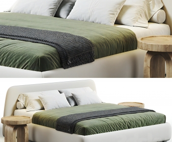Modern Double Bed-ID:769450728