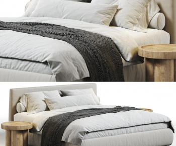 Modern Double Bed-ID:234096058