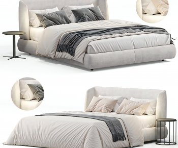 Modern Double Bed-ID:611809975