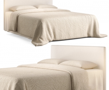 Modern Double Bed-ID:905470829