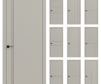 Modern Single Door-ID:746280916