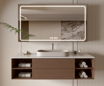 Modern Bathroom Cabinet-ID:118660994