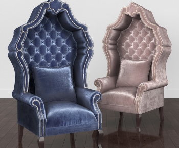 European Style Single Sofa-ID:513939944