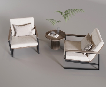 New Chinese Style Lounge Chair-ID:792674069