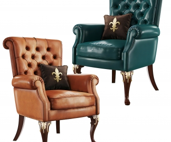American Style Single Sofa-ID:224188091