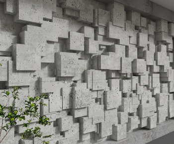 Industrial Style TV Wall-ID:675185926