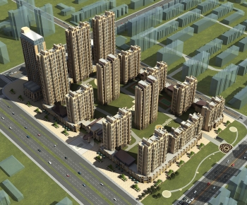 Simple European Style Architectural Bird's-eye View Planning-ID:289518125