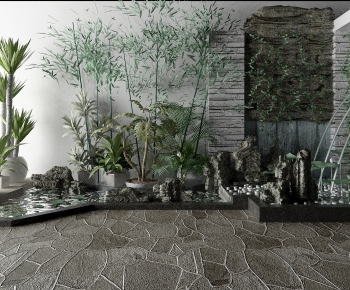 现代假山水景小品-ID:723989014