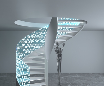 Modern Rotating Staircase-ID:367531065