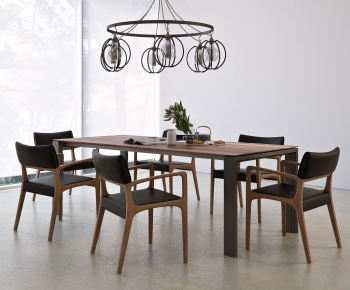 Modern Dining Table And Chairs-ID:143115046