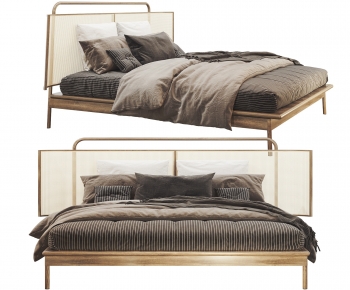 Modern Double Bed-ID:510881904