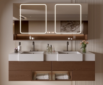 Modern Bathroom Cabinet-ID:690551047