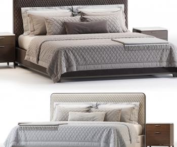 Modern Double Bed-ID:329704058