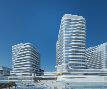 Modern Appearance Of Commercial Building-ID:950360337