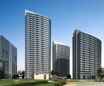 Modern Appearance Of Commercial Building-ID:563968902