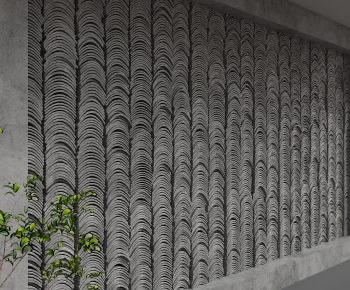 Industrial Style TV Wall-ID:728410012