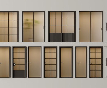 Modern Single Door-ID:866425046