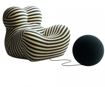 Modern Single Sofa-ID:142579086