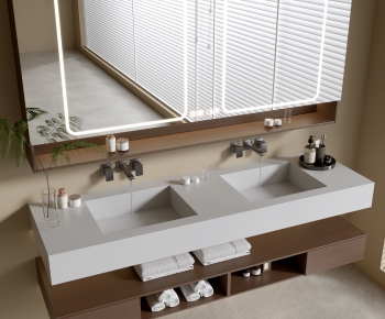 Modern Bathroom Cabinet-ID:883430968