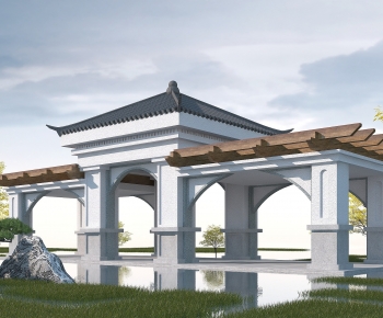 New Chinese Style Gallery Frame-ID:131829985