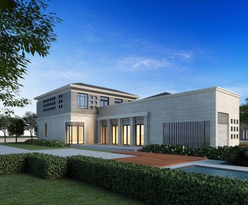 Modern Appearance Of Commercial Building-ID:154259291