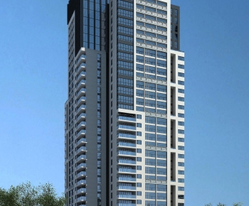 Modern Residential Building-ID:283162128