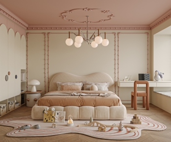 French Style Girl's Room Daughter's Room-ID:139244086
