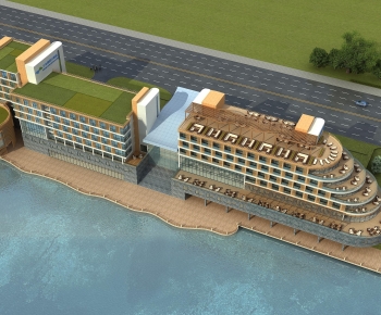 Modern Appearance Of Commercial Building-ID:376127004