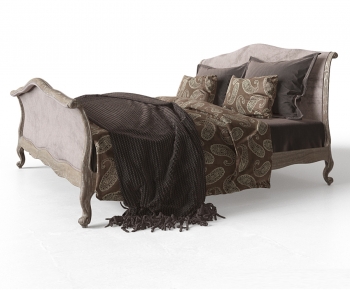 European Style Double Bed-ID:980261098