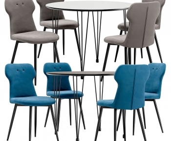 Modern Dining Table And Chairs-ID:456983099