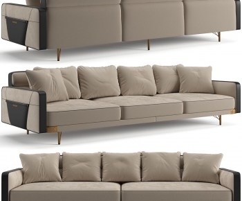Modern Three-seat Sofa-ID:707117081