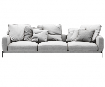Modern Three-seat Sofa-ID:578360088