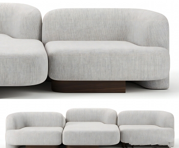 Modern Three-seat Sofa-ID:725298884
