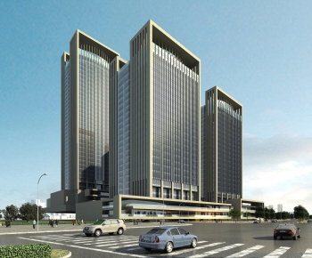 Modern Appearance Of Commercial Building-ID:793854003