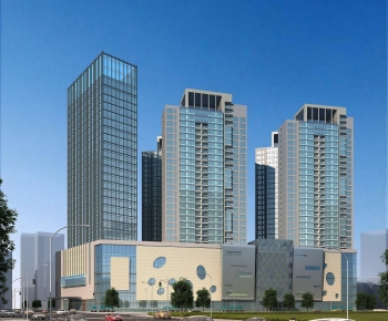 Modern Appearance Of Commercial Building-ID:539410114