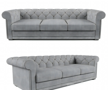 European Style Three-seat Sofa-ID:167761092