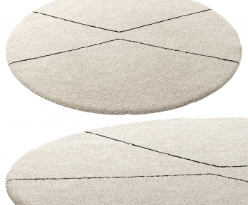 Modern Circular Carpet-ID:745062113