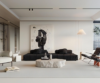 Modern A Living Room-ID:336095091