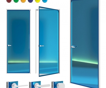 Modern Single Door-ID:733349338