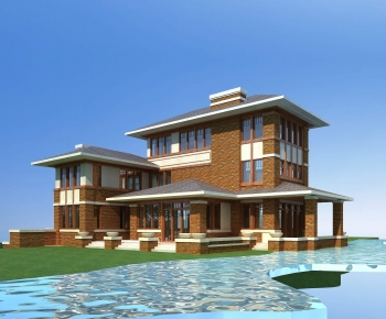 New Classical Style Detached Villa-ID:825889128