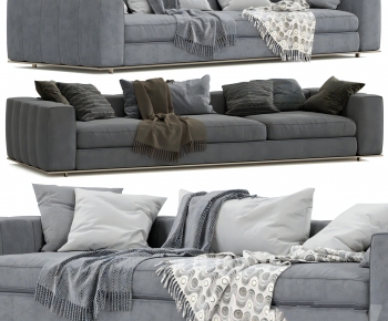 Modern Three-seat Sofa-ID:658864025