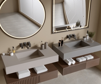 Modern Bathroom Cabinet-ID:365888123