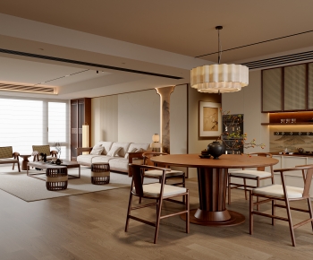 New Chinese Style Dining Room-ID:838852885