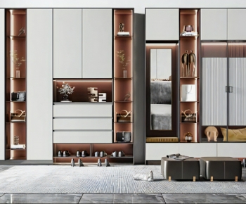 Modern Shoe Cabinet-ID:359747897
