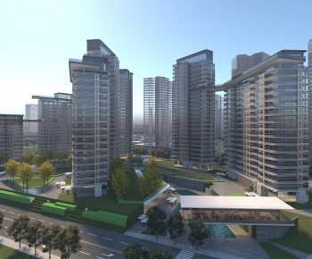 Modern Residential Building-ID:159635071