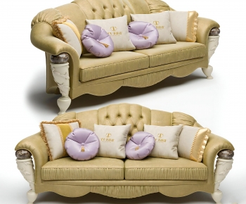 Simple European Style A Sofa For Two-ID:289366017