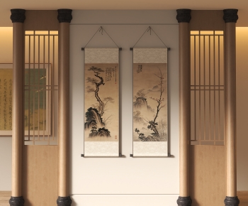 New Chinese Style Calligraphy And Painting-ID:808952098